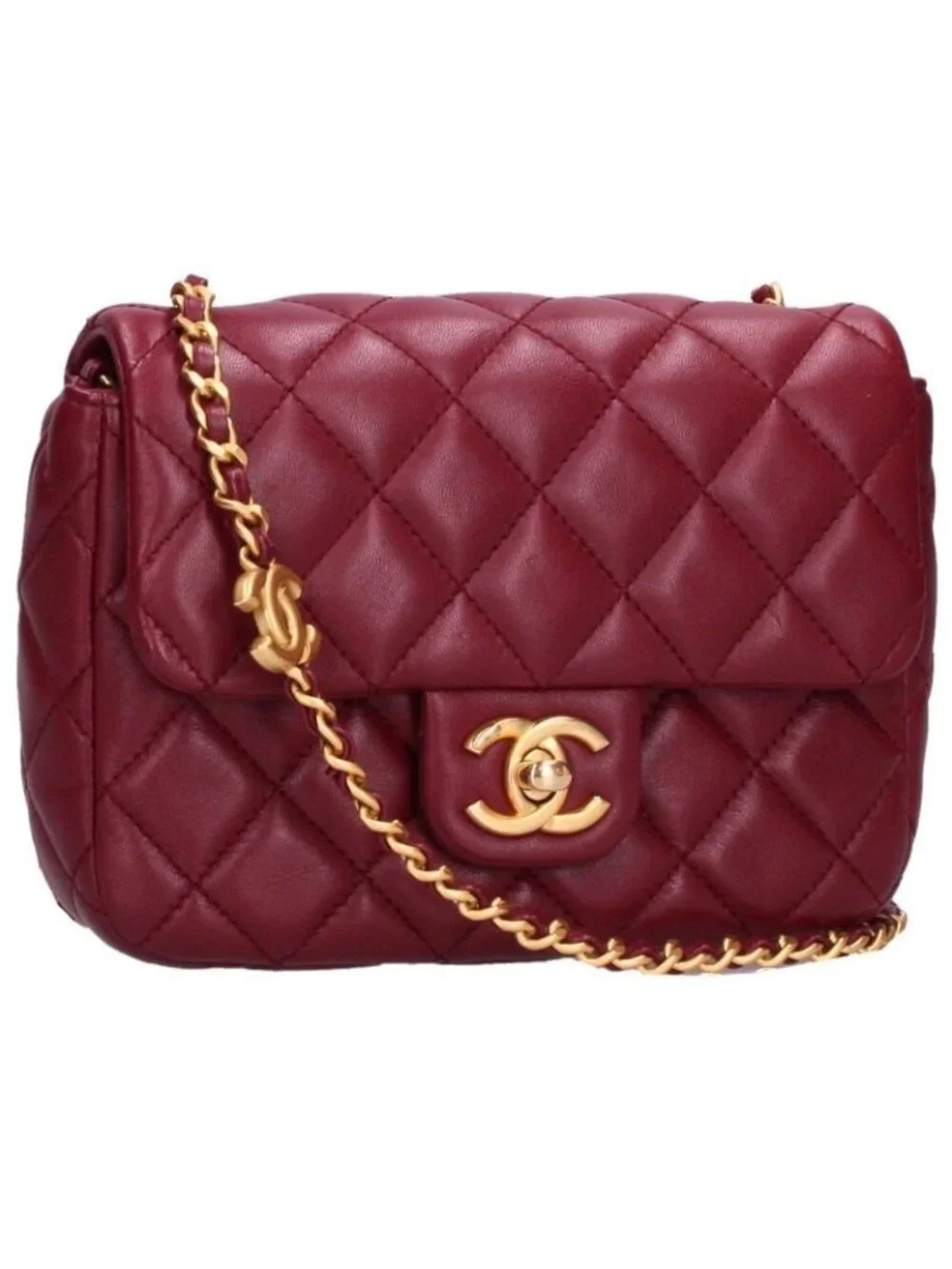 Chanel Mini Quilted Lambskin Shoulder Bag